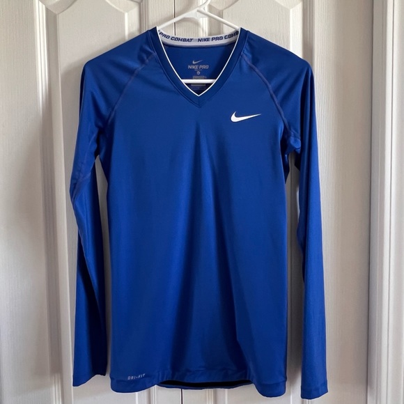 NIKE PRO compression Dri Fit fitness top - Picture 1 of 5